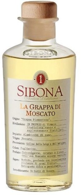 Sibona Grappa Moscato Risv. 44 CARx6