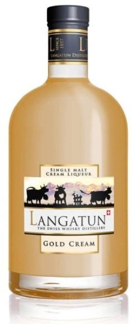 Langatun Gold Cream Single Malt 50 cl CARx6