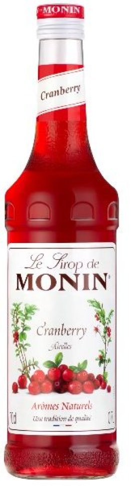 Monin Cranberry Sirup EW 70 cl CARx6
