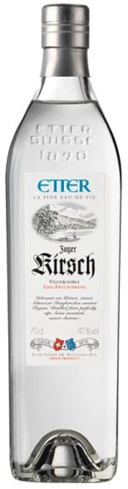 Kirsch Etter 70 cl Original Zuger Kirsch CARx6