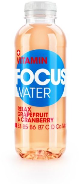 Focuswater Relax Grapefruit & Cranberry EW 50 cl CARx24