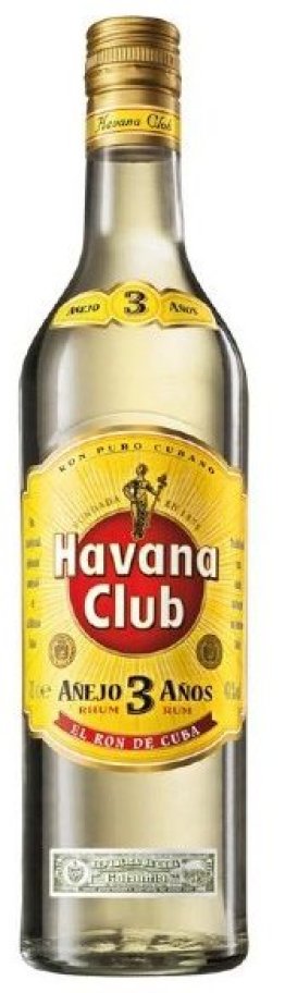 Havana Club Anejo 3 anos Rum 40% 70 cl CARx6