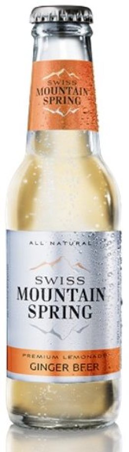 Swiss Mountain Spring All Natural Ginger Ale 20 cl EW CARx24