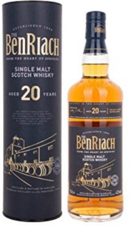 Benriach 22 y, Old Singel Malt 70 cl Scotch Whisky CARx6