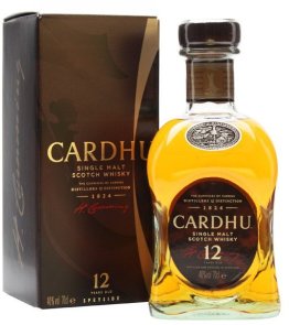 Cardhu 70 cl, Whisky Single Malt 12 Years CARx6