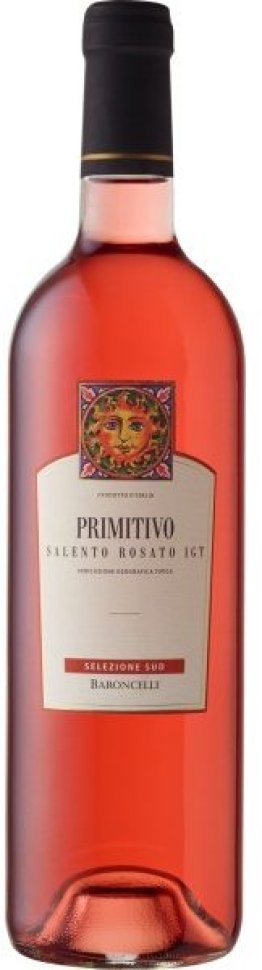 Primitivo Salento rosato IGT Baroncelli selezione sud CARx6