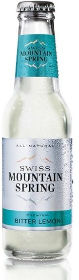 Swiss Mountain Spring All Natural Bitter Lemon 20 cl EW CARx24