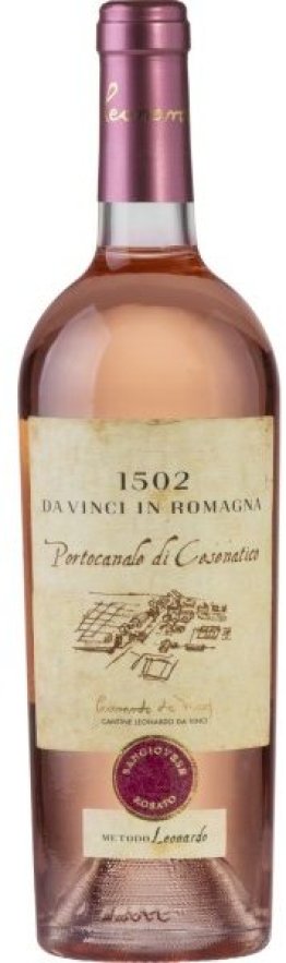 Rosato Rubicone IGT Portocanale di Cesenatico Leonardo da Vinci CARx6