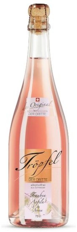 Tröpfel der Dritte leicht trocken Rosé alkoholfrei 75 cl CARx6