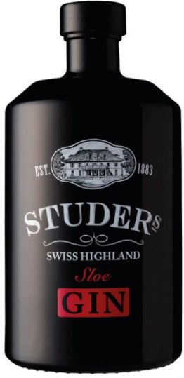 Studer's Swiss Highland Sloe Gin 70cl CARx6