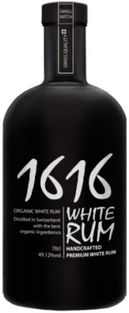 White Rum 1616 49.Organic,70 cl LANGATUN Distillery CARx6