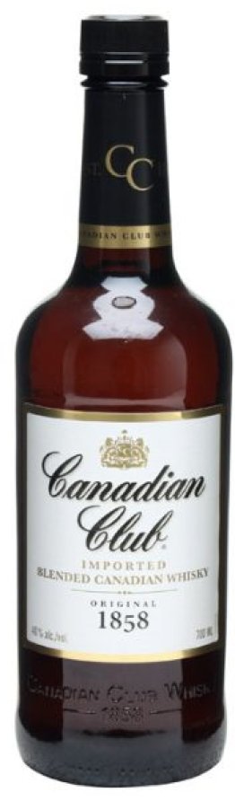 Canadian Club Whisky 70 cl 6 Years Old (1858) CARx6