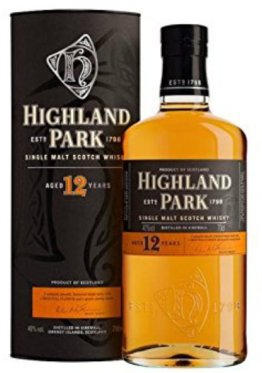 Highland Park Single Malt 10 y 70 cl Viking Scars CARx6