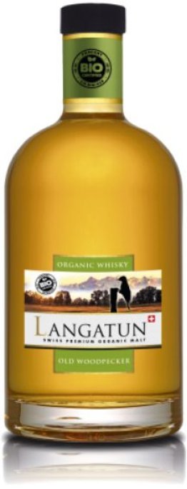 Langatun Old Woodpecker "Organic" in Karaffe in Holzkiste CARx6