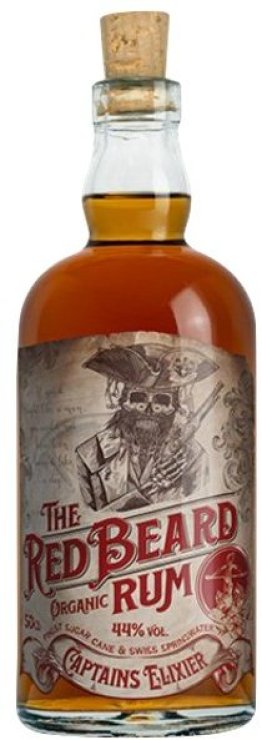 Red Beard Captains Elixir-barreled Rum 50cl CARx6