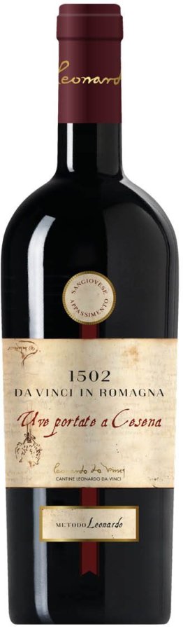 Appassimento Romagna DOC 1502 Uve Portate a Cesena Leonardo da Vinci CARx6