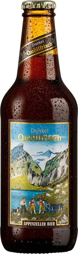 Appenzeller Quöllfrisch dunkel EW 33 cl CARx6