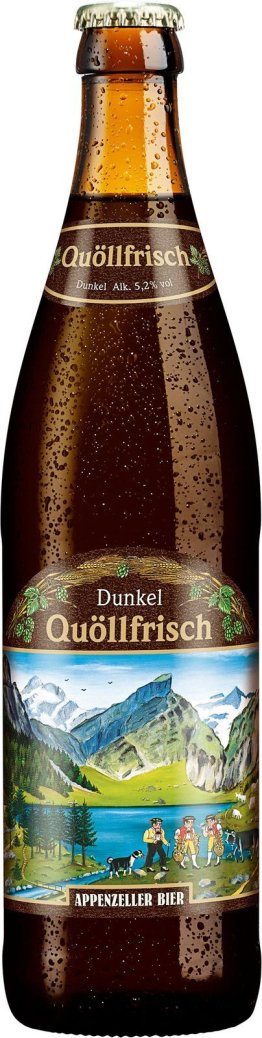 Appenzeller Quöllfrisch dunkel MW 50 cl HARx20