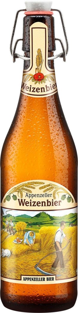 Appenzeller Weizen naturtrüb MW 50 cl HARx15