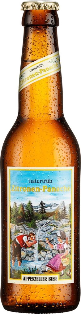 Appenzeller Zitronen-Panaché naturtrüb MW 33 cl HARx24