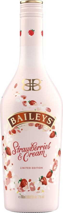 Baileys Strawberries & Cream Likör 70cl CARx6