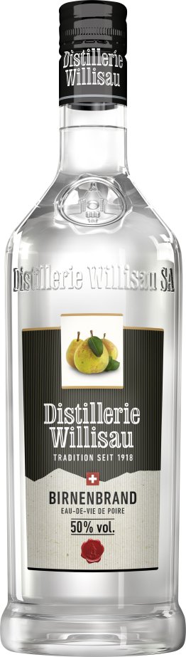 Birnenbrand 100 cl 50 % Original Willisauer CARx6