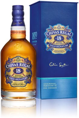 Chivas Regal 18 Years Blended Scotch Whisky 40° 70c CARx6