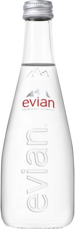Evian EW Glas 33 cl Carx20