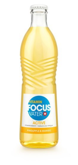 Focuswater Active Pinapple & Mango MW 33 cl HARx24