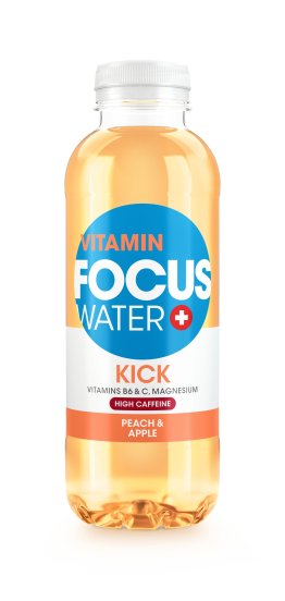 Focuswater Kick Pfirsich & Apfel EW 50 cl CARx24