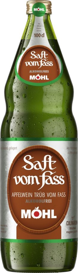 Möhl Saft trüb alkoholfrei MW 100 cl HARx12