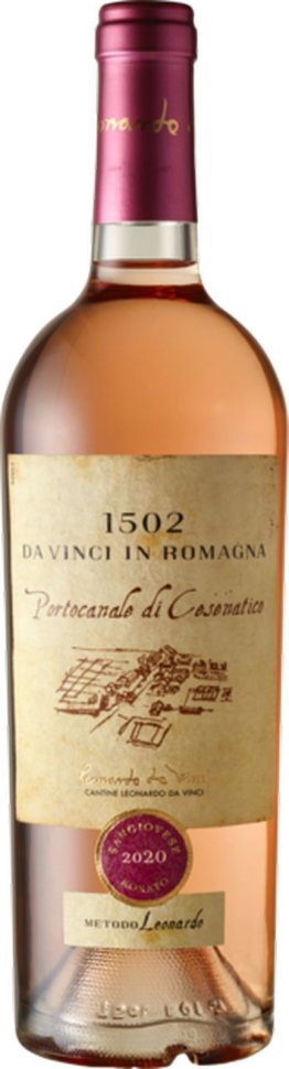 Rosato Rubicone IGT Portocanale di Cesenatico Leonardo da Vinci CARx6