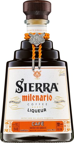 Sierra Tequila Milenario Café 100% Agave CARx6