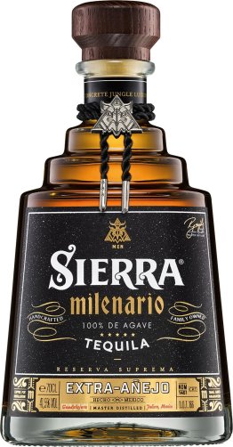 Sierra Tequila Milenario extra Anejo 100% Agave CARx6