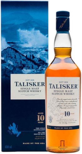 Talisker 10 yo Single Malt Scotch Whisky CARx6