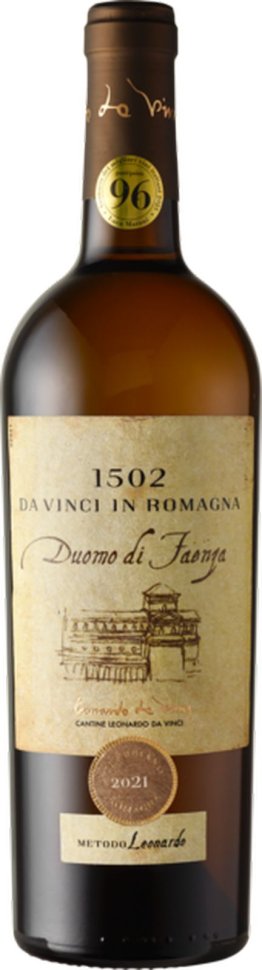 Trebbiano Romagna DOC Duomo di Faenza Leonardo da Vinci CARx6