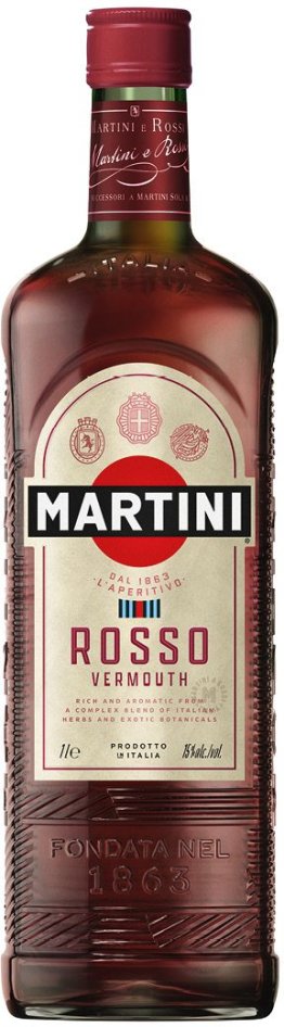 Martini Rosso Vermouth 100 cl CARx6