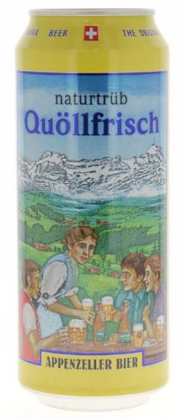 Appenzeller Quöllfrisch naturtrüb Dose 50 cl CARx6