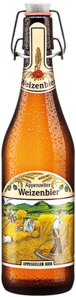 Appenzeller Weizen naturtrüb MW 50 cl HARx15