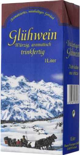Glühwein trinkfertig 100 cl Würzig und aromatisch CARx12