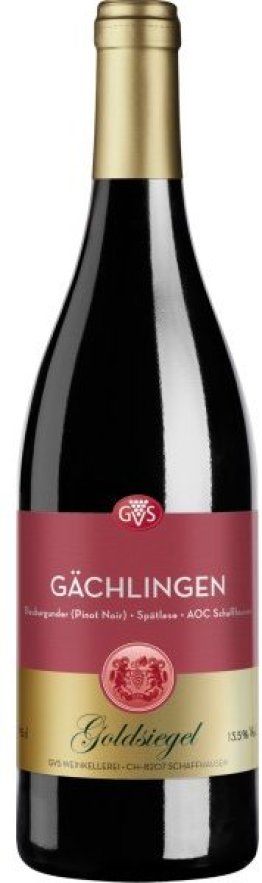 Pinot Noir Spätlese Gächlinger Goldsiegel AOC GVS CARx6