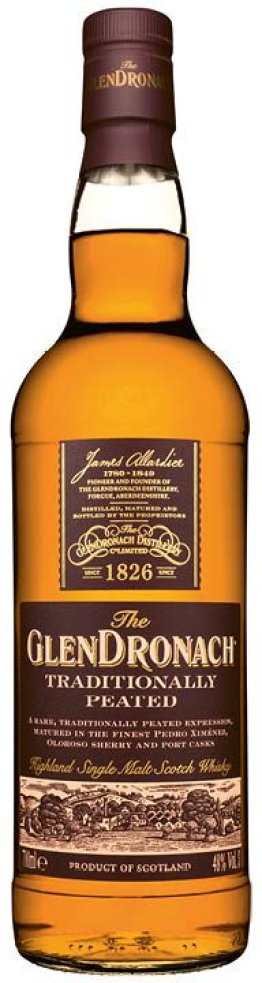 The GlenDronach Traditionally Peated Sinlge Malt Scotch Whisky CARx6