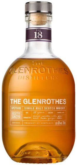 The Glenrothes 18 Year Old Single Malt Scotch Whisky CARx3