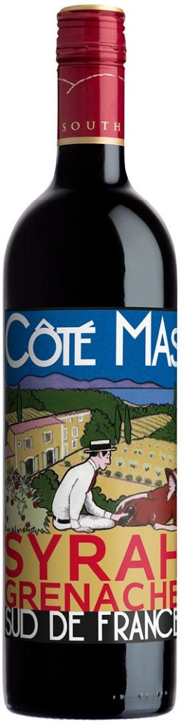 Côté Mas Rouge Syrah Grenache IGP Pays d'Oc CARx6