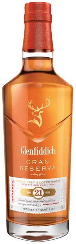 Glenfiddich 21 Year Old Grand Reserva Single Malt Scotch Whisky CARx3