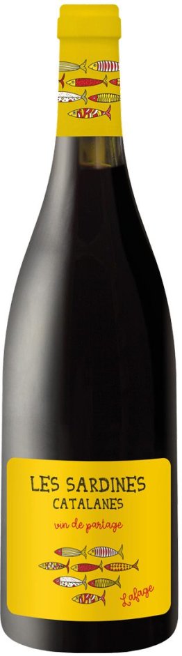 Les Sardines Catalanes Rouge Côtes Catalanes IGP Domaine Lafage CARx6