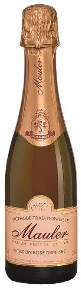 Mauler Cordon Or Demi-sec Rosé 37,5 cl CARx12