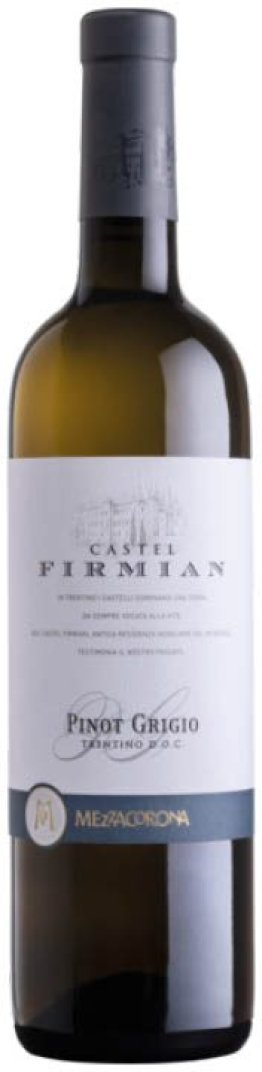 Pinot Grigio Trentino DOC Castel Firmian Mezzacorona CARx6