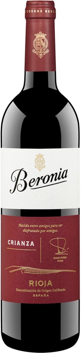 Rioja Crianza Bodegas Beronia CARx6