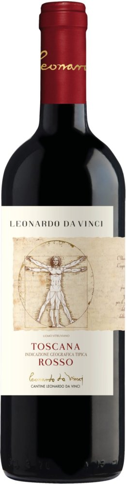 Rosso Toscana IGT Vitruviano Leonardo da Vinci CARx6